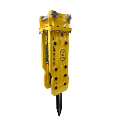 SB30 Silenced mini excavator hammer hydraulic breaker with chisel 70mm for sale