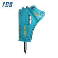 LBS Side type Hydraulic Breaker Road Construction Equipment Rock Breaker